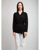 Cardigan à boutons Zéphiriel beauté noire