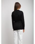 Cardigan à boutons Zéphiriel beauté noire