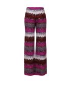 Pantalon Vaelis nuances de rouge multiples