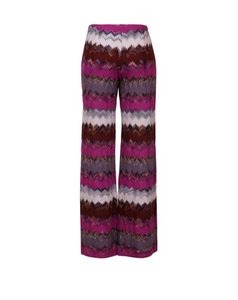 Pantalon Vaelis nuances de rouge multiples