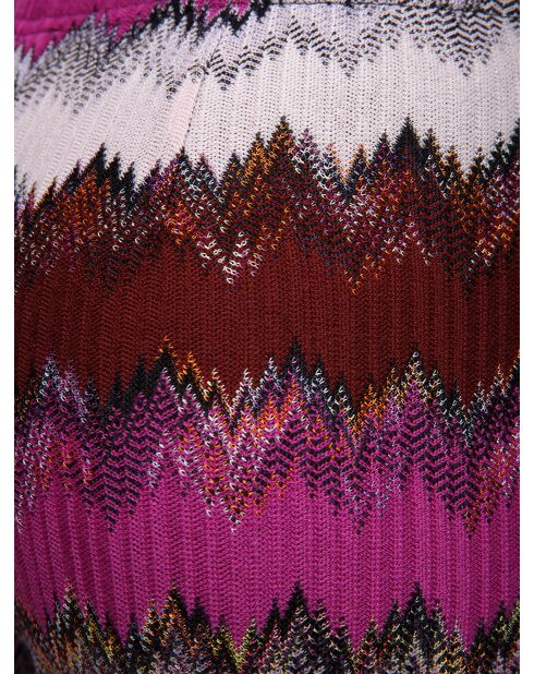 Pantalon Vaelis nuances de rouge multiples