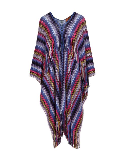 Poncho- Aelyssia multicolore