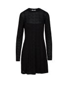 Robe courte Théonis noir uni