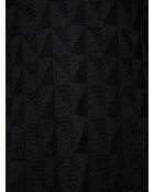 Robe courte Théonis noir uni