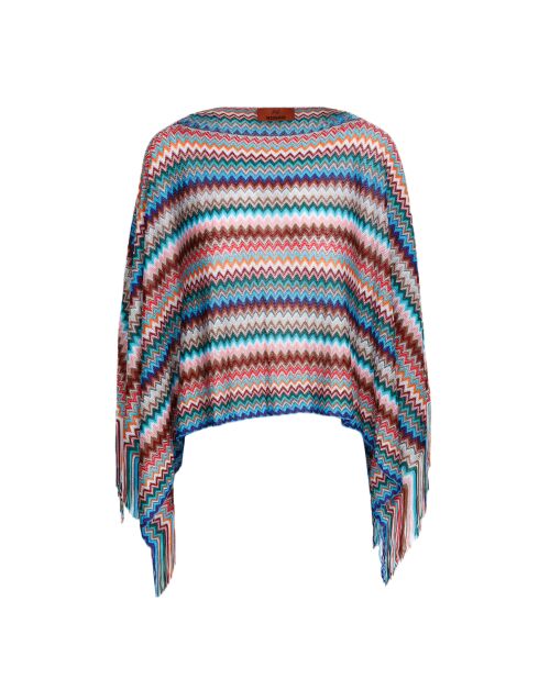 Poncho  Alexandra multicolore