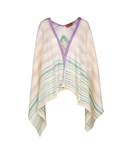 Poncho- Elyndor multicolore