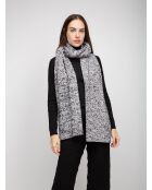 Sciarpa - Silandra grigio melange