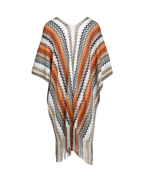 Poncho  Aurélie multicolore