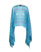 Poncho  Carine multicolore