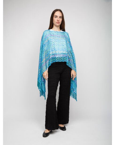 Poncho  Carine multicolore