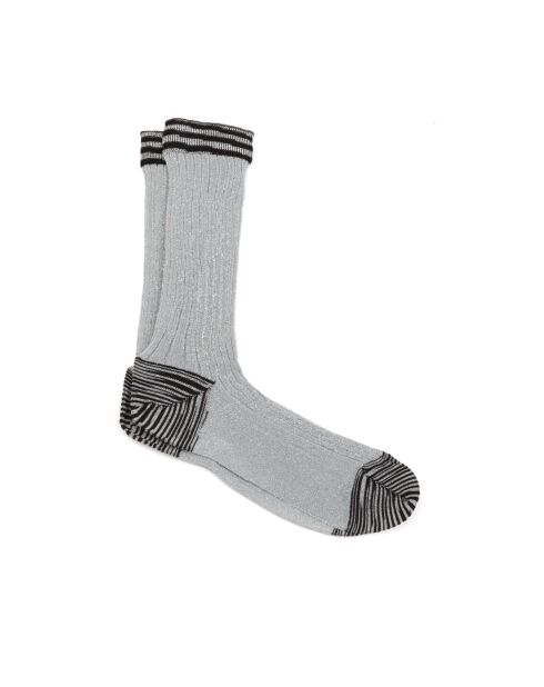Grijs/zwarte sokken Alyssa