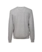Pull à col rond Xalyne couleur uni gris clair