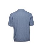 Polo à manches courtes Fanyra tons bleu clair