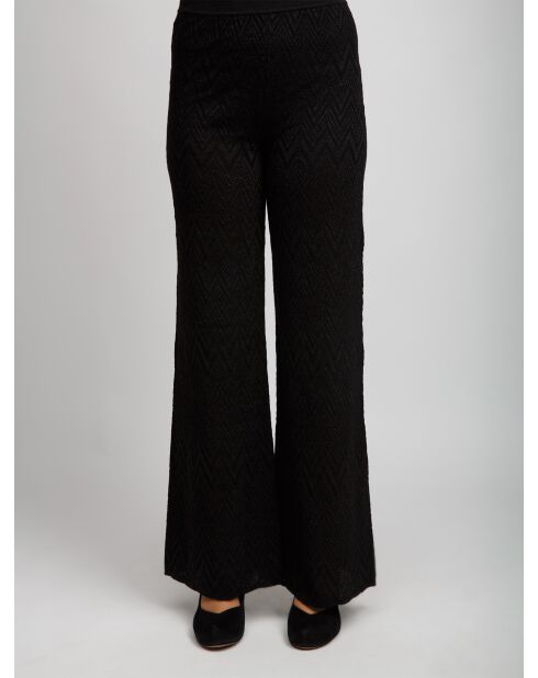 Pantalon Nohamie noir uni