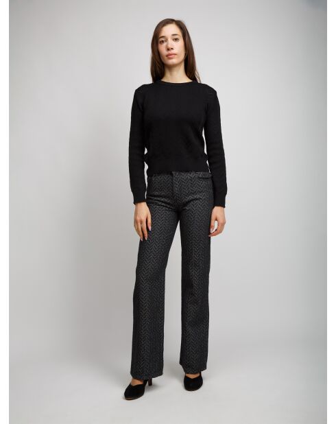 Pantalon à 5 poches Siriane denim noir