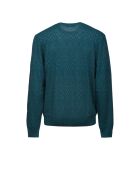 Pull à col rond Arvane tons verts