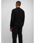 Pull à col rond Ciryane tons noirs