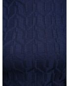 Pull à col rond Iphéa tons marine