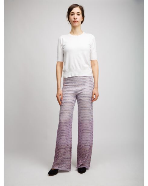 Pantalon Ysaline violet
