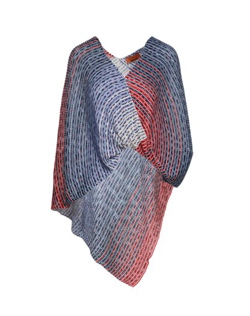 Poncho  Christelle multicolore