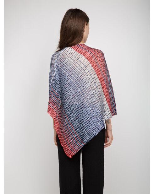 Poncho  Christelle multicolore