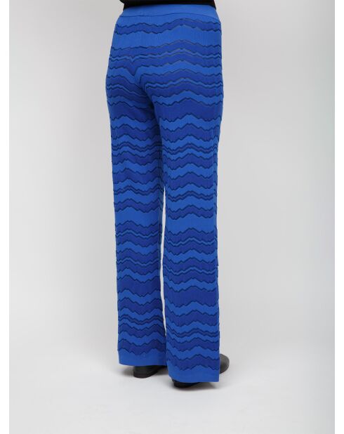 Pantalon Rhyane tons bleus