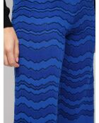 Pantalon Rhyane tons bleus