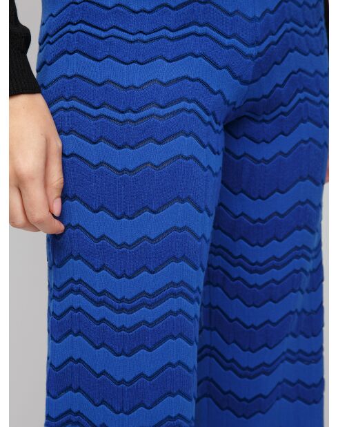 Pantalon Rhyane tons bleus