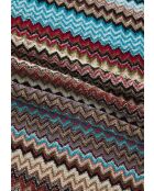 Poncho Aernys multicolore