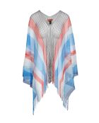 Poncho  Claudette multicolore