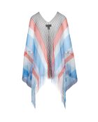 Poncho  Claudette multicolore