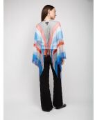 Poncho  Claudette multicolore