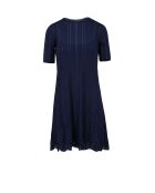 Robe courte Soléan tons marine