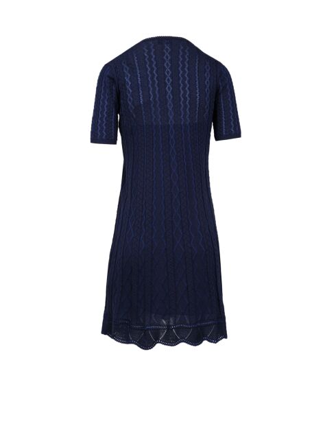 Robe courte Soléan tons marine