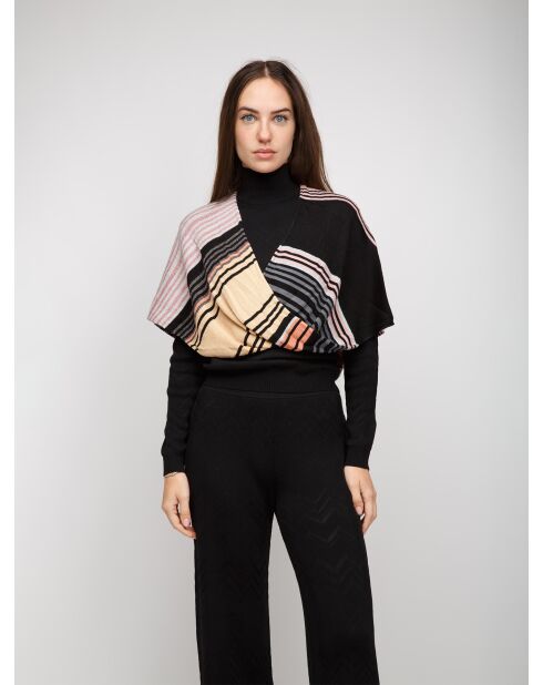 Poncho  Caroline multicolore