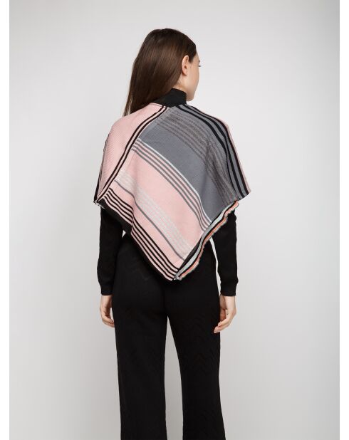 Poncho  Caroline multicolore