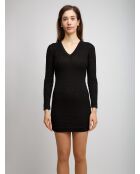 Robe Élyam noir uni