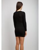 Robe Élyam noir uni