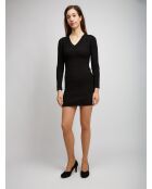 Robe Élyam noir uni