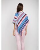 Poncho  Claudine multicolore