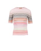 Pull à col rond Lyséa tons clairs multicolore