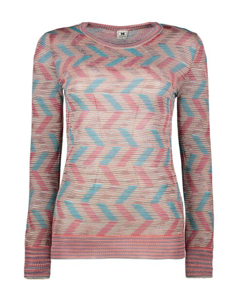 Pull à col rond Aëlyx Multicolore