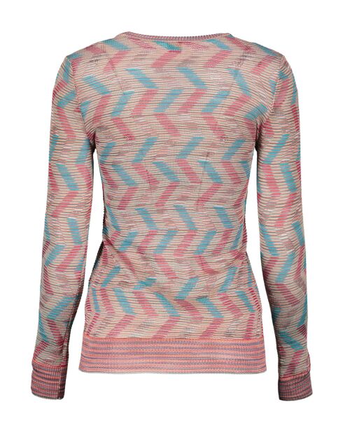 Pull à col rond Aëlyx Multicolore