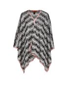 Poncho- Vaerine multicolore