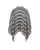 Poncho- Vaerine multicolore