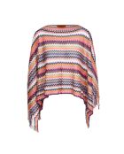 Poncho  Angélique multicolore