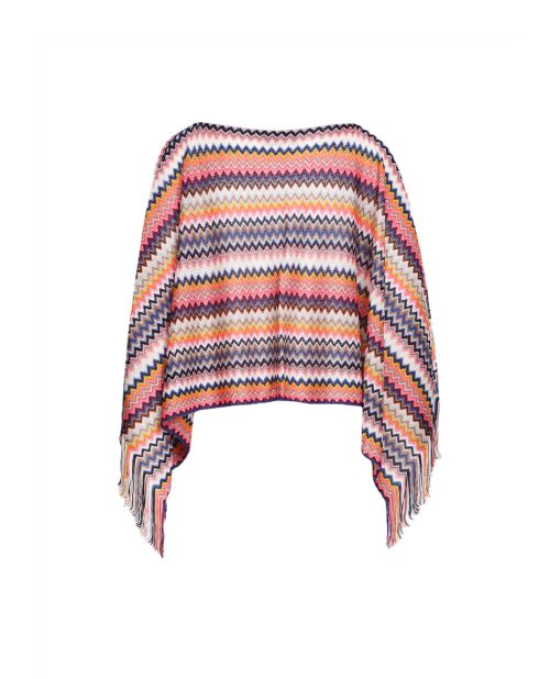 Poncho  Angélique multicolore