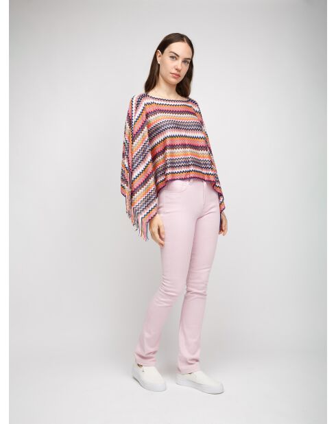 Poncho  Angélique multicolore