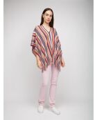 Poncho  Angélique multicolore