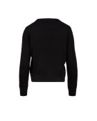 Pull à col rond Cybeline beauté noir